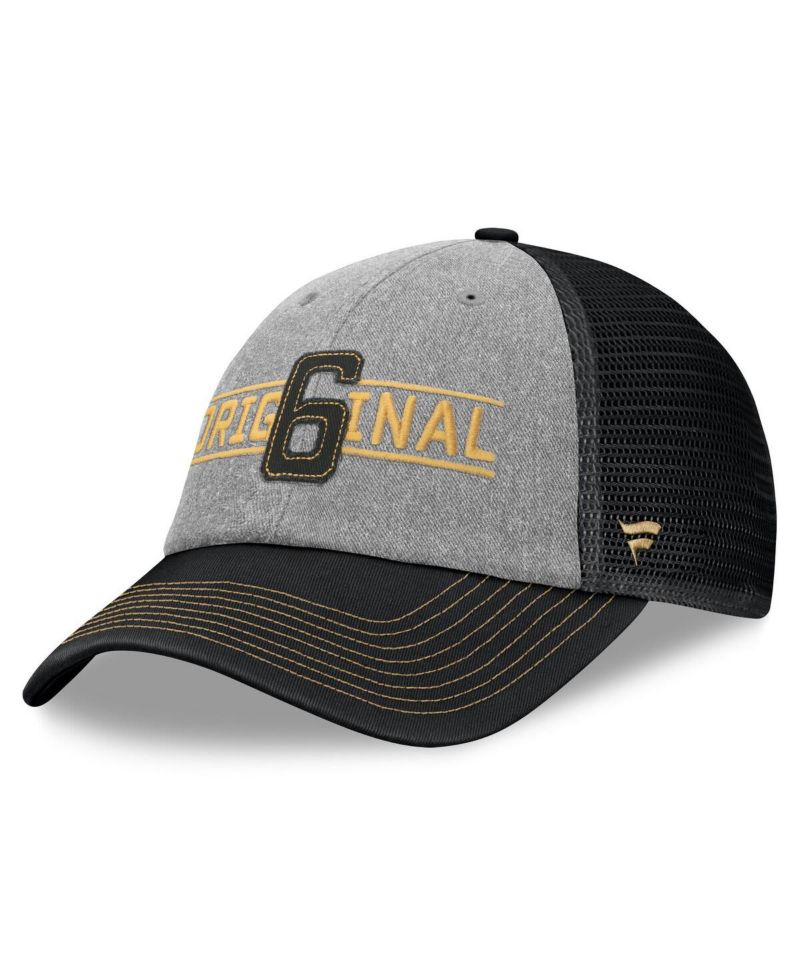 Men's Gray Original 6 Rugged Trucker Adjustable Hat