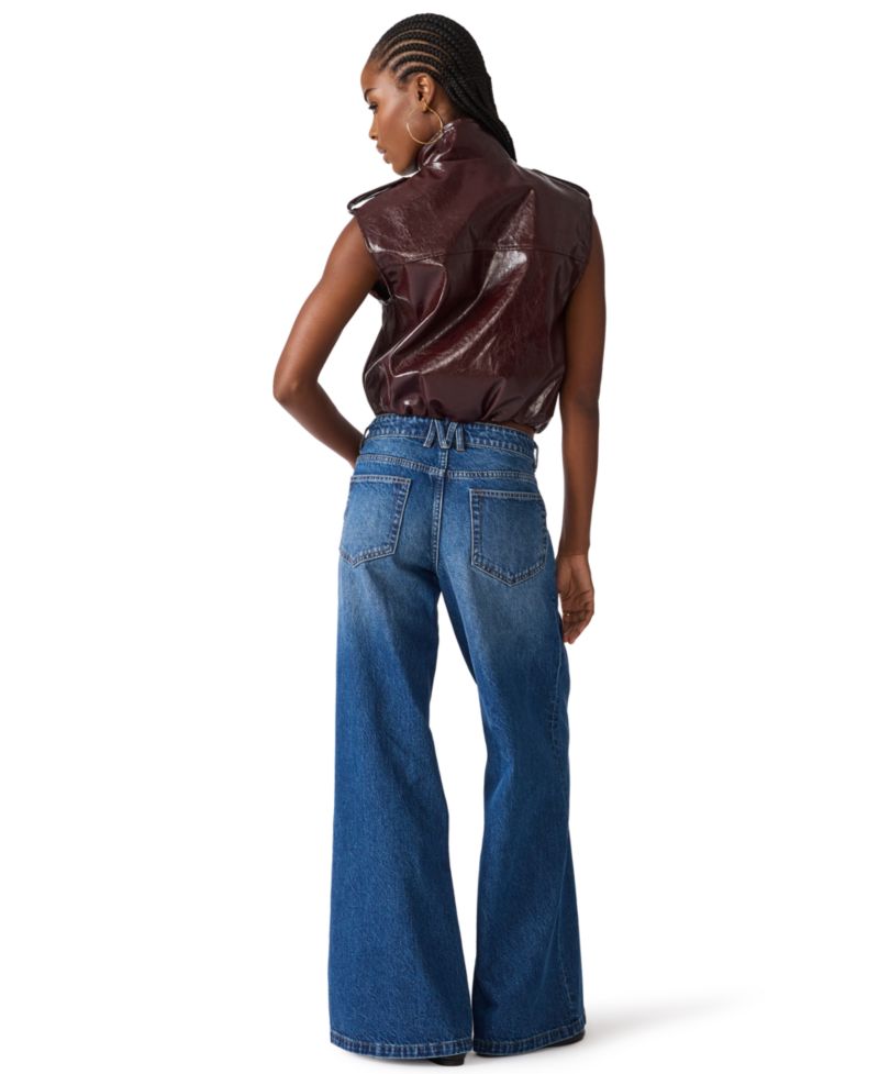 Women's Luxie Faux Leather Vest