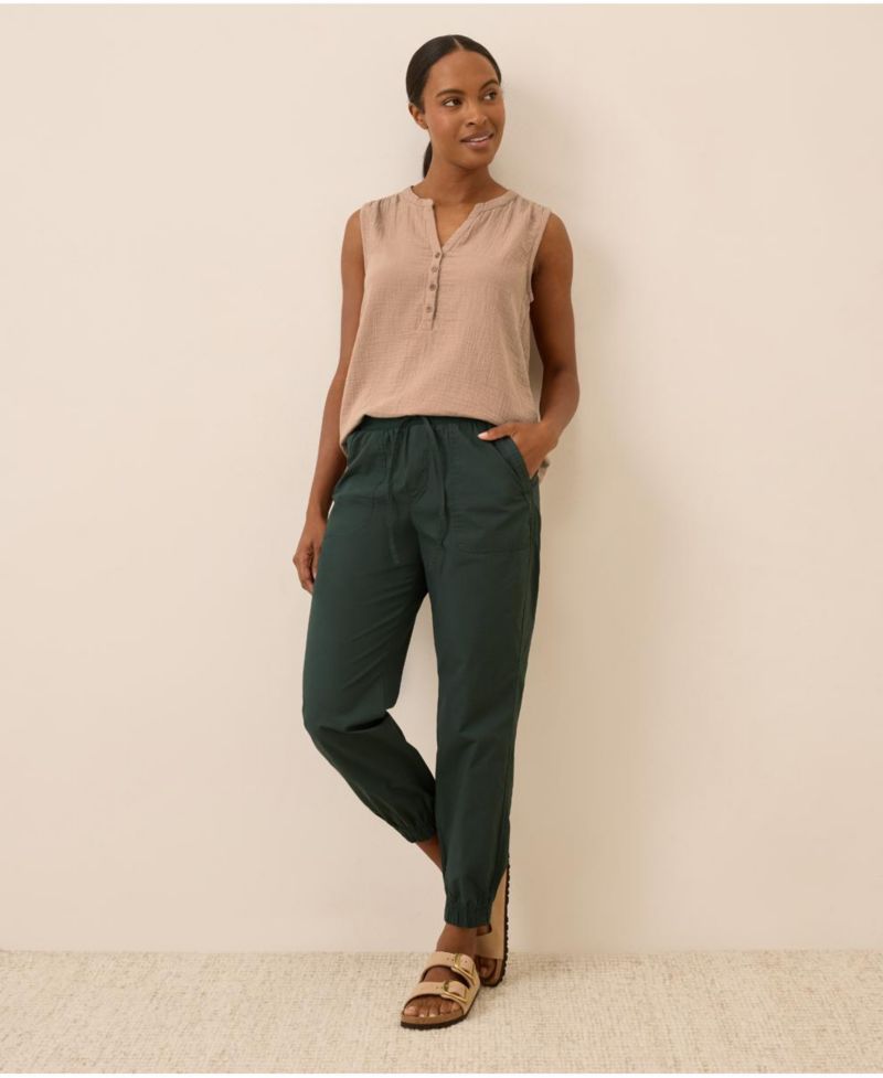 Women's Stretch Poplin Jogger