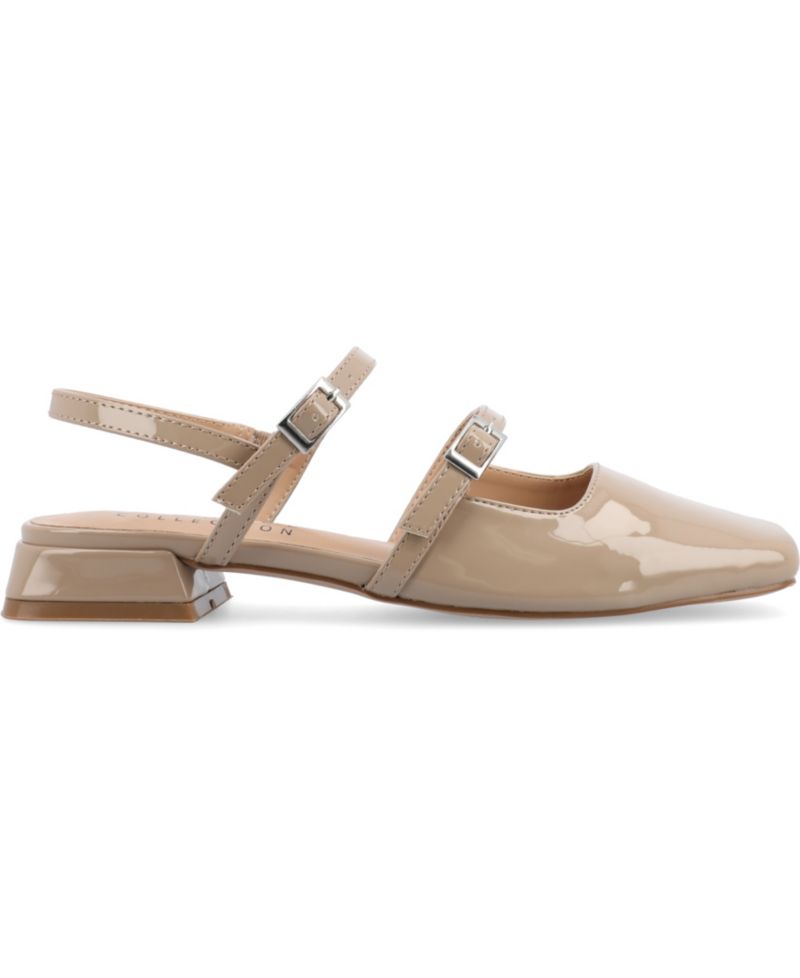 Women's Gretchenn Multi Strap Mary Jane Slingback Flats