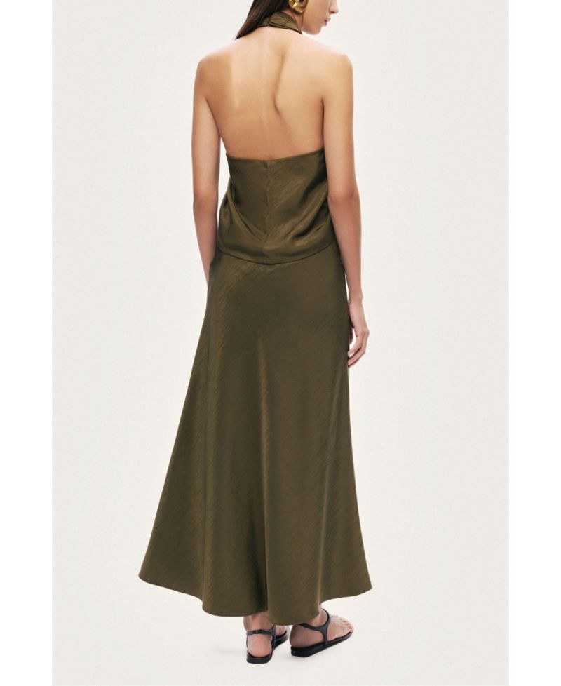 Women's Twist Halter Neck Bustier