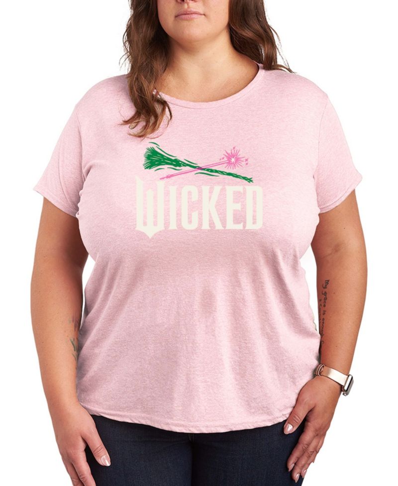 Plus Size Wicked Short-Sleeve Graphic T-Shirt