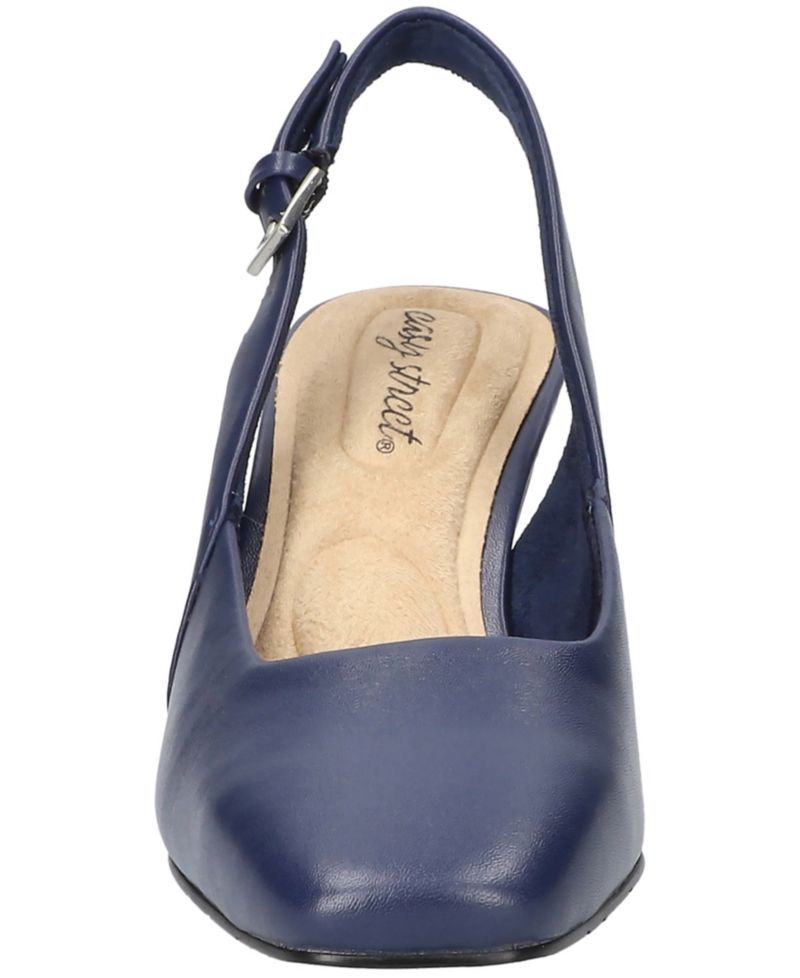 Ritsa Square Toe Slingback Pumps