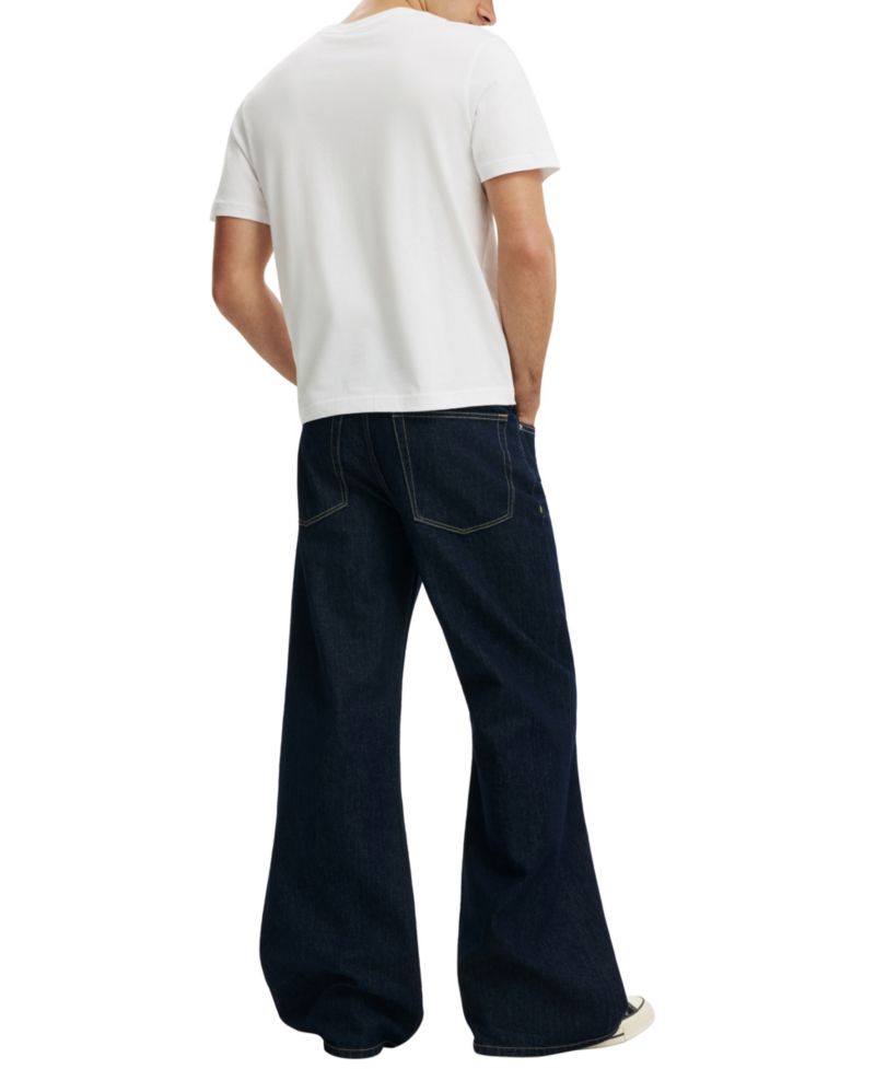 Men's Baggy Bootcut Jeans