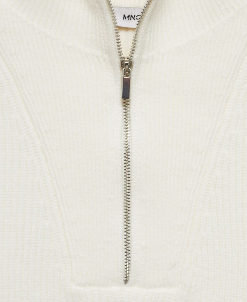 Women's Zipper Detail Knitted Vest