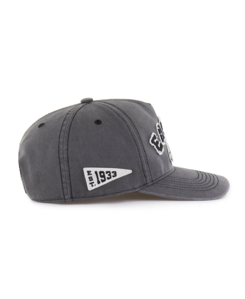Men's Charcoal Philadelphia Eagles Calderwood Well Worn Hitch Adjustable Hat