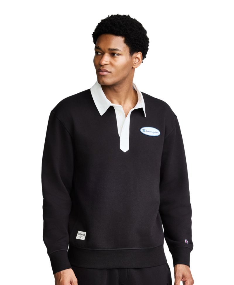 Men's Fleece Rugby Shirt