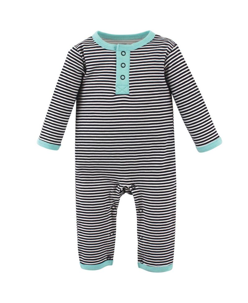 Baby Boys Hudson Cotton Coveralls