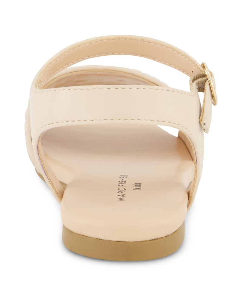 Little and Big Girls Hazel Woven Open Toe Sandals