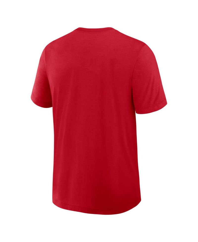 Men's Red Philadelphia Phillies Authentic Collection Early Work Tri-Blend Dri-FIT T-Shirt