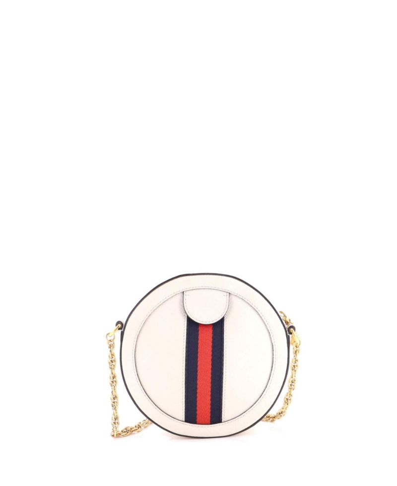 Ophidia Mini Round Shoulder Bag
