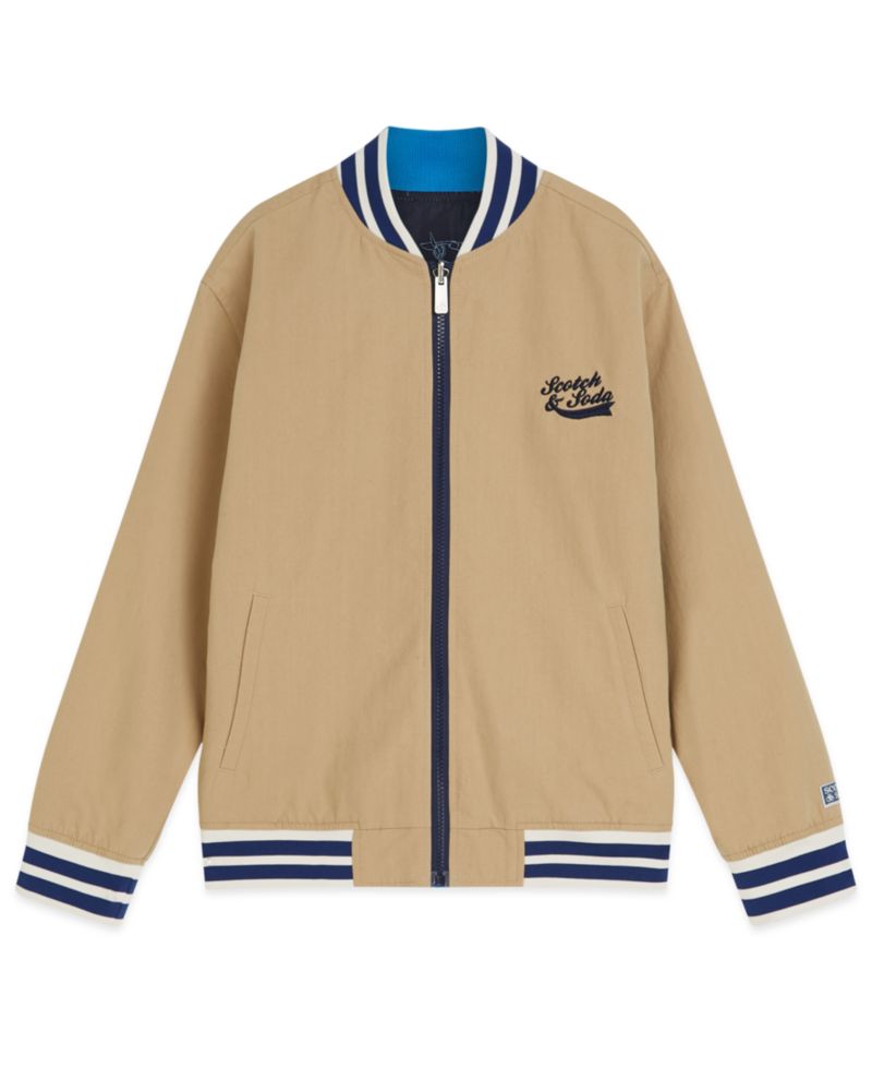 Boys' Toddler 4T-7 Reversible Bomber Jacket