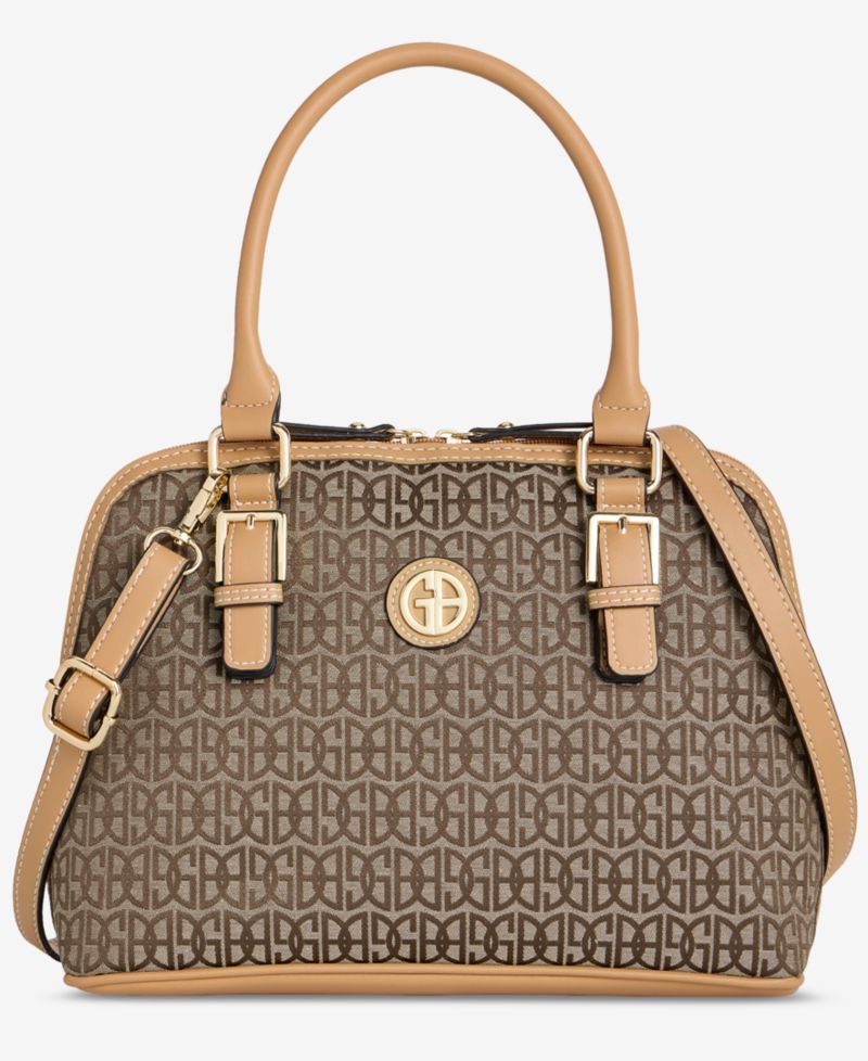 Jacquard Dome Satchel
