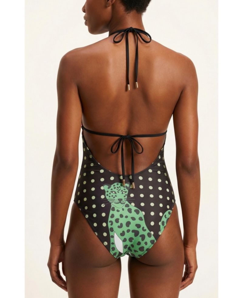 Women's Wild Garden Reversible One Piece Swimsuit