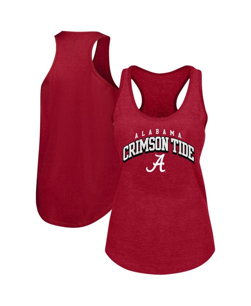 Women's Crimson Alabama Crimson Tide Plus Size Arch Tank Top