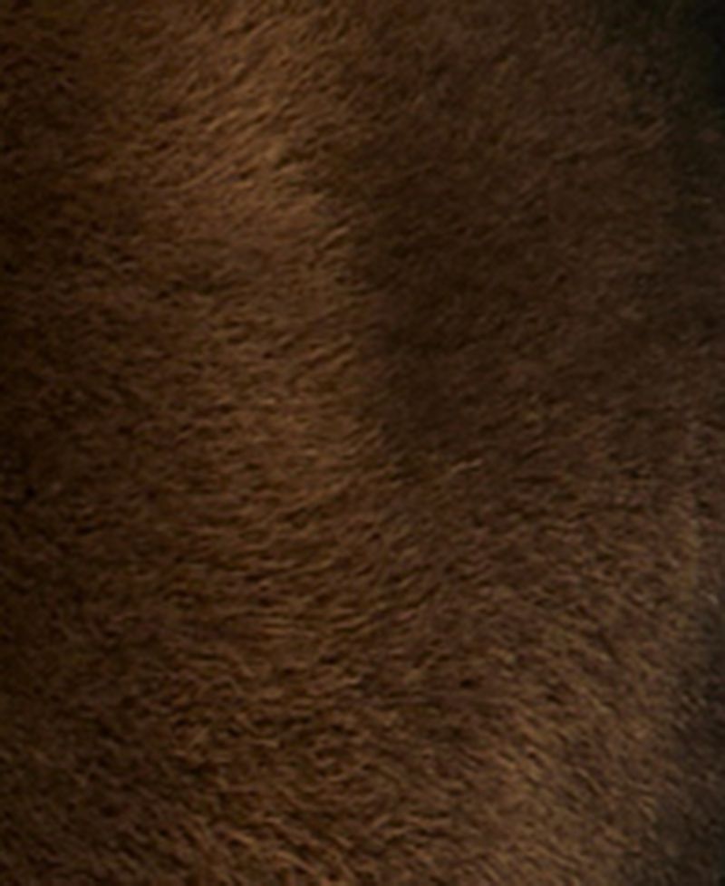 Juniors' Cropped Faux-Fur Vest
