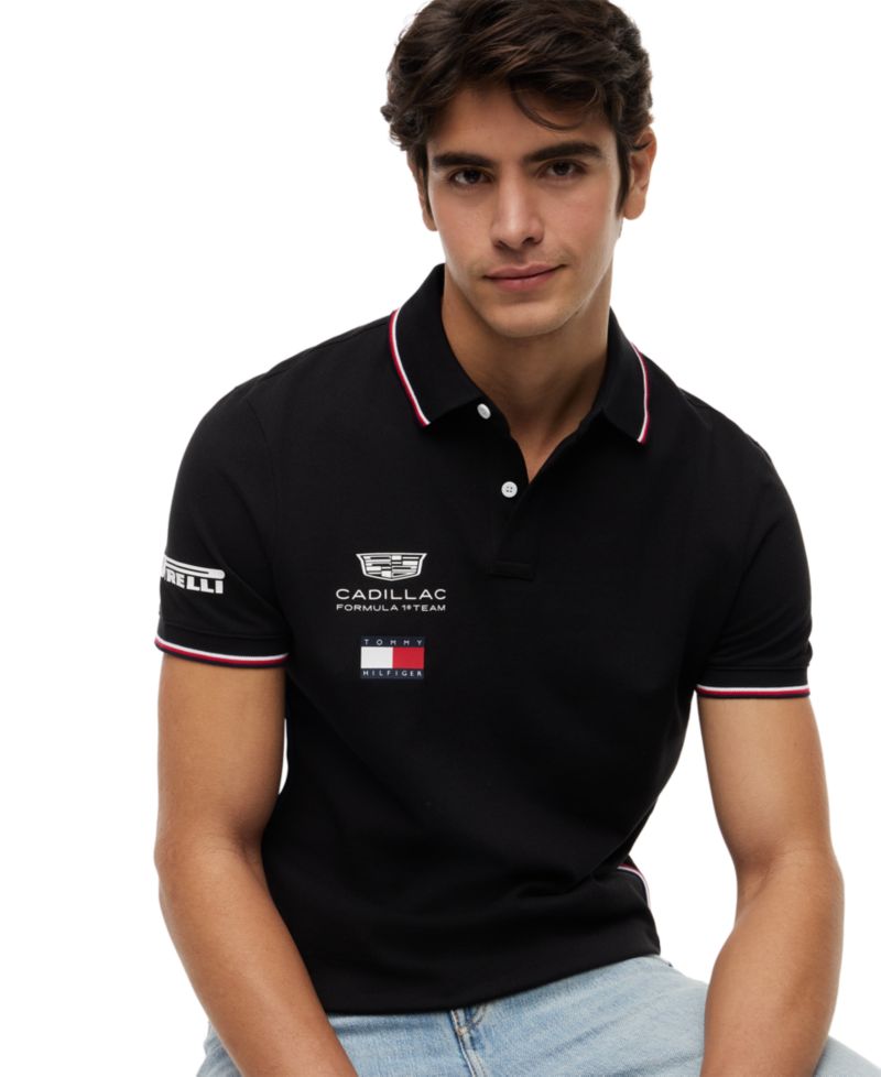 x Cadillac F1® Men's Replica Short-Sleeve Polo Shirt