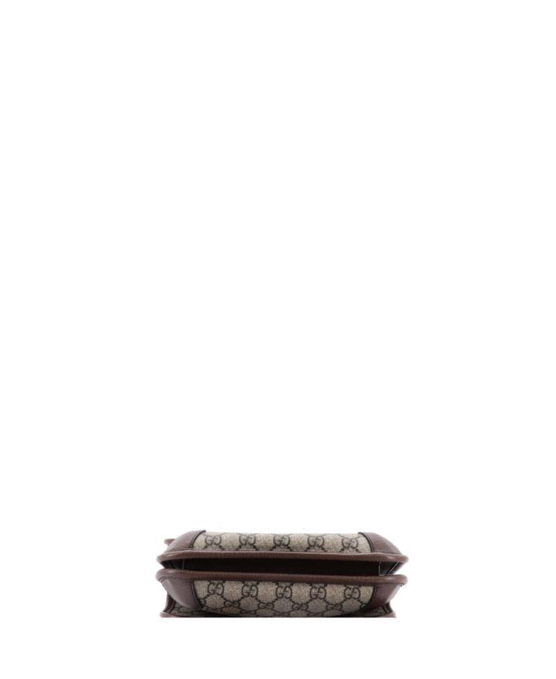 Small Neo Vintage Flap Messenger GG Coated Canvas