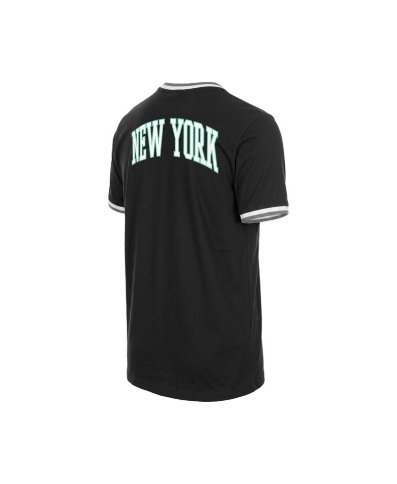 Men's and Women's Black New York Liberty Sport Classics Capsule V-Neck Fashion Jersey