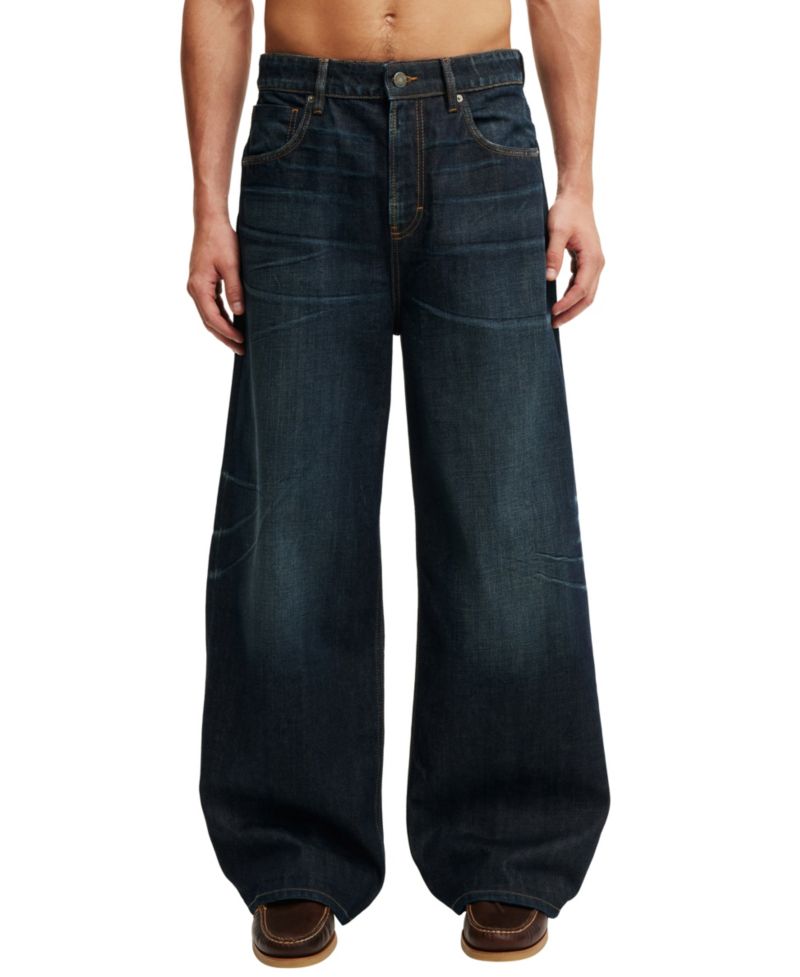 Selvedge Worn Синий