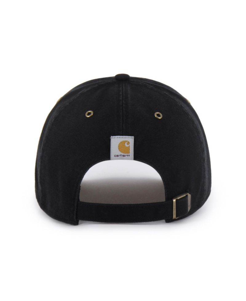 Carhartt x '47 Men's Black Wisconsin Badgers Clean Up Adjustable Hat