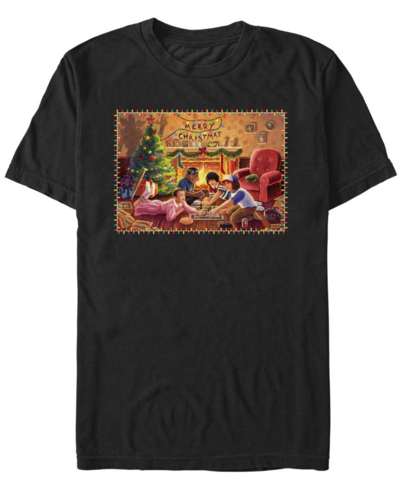 Men's Cozy Christmas Game Short Sleeve T-Shirt
