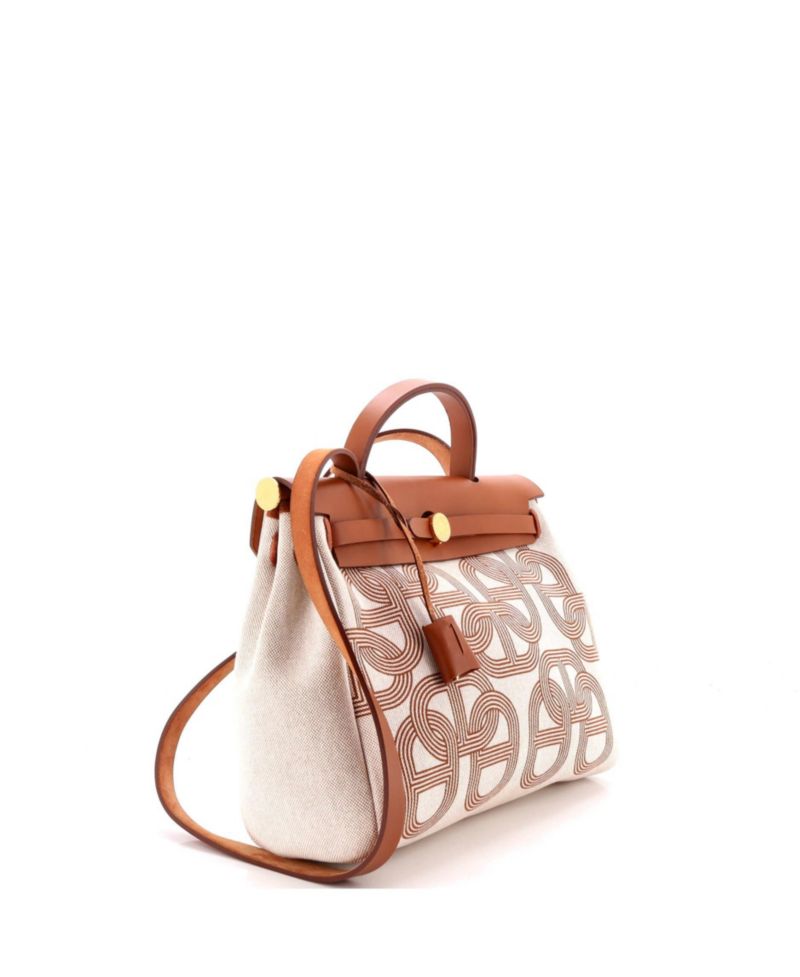 Pre-Owned Hermes 31 Herbag Zip Circuit 24 Vache Hunter and Leather