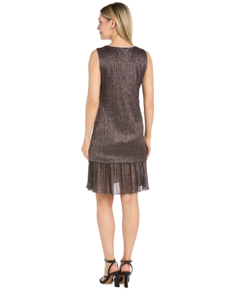 Petite Scoop Dress & Open-Front Jacket, 2-Piece Set