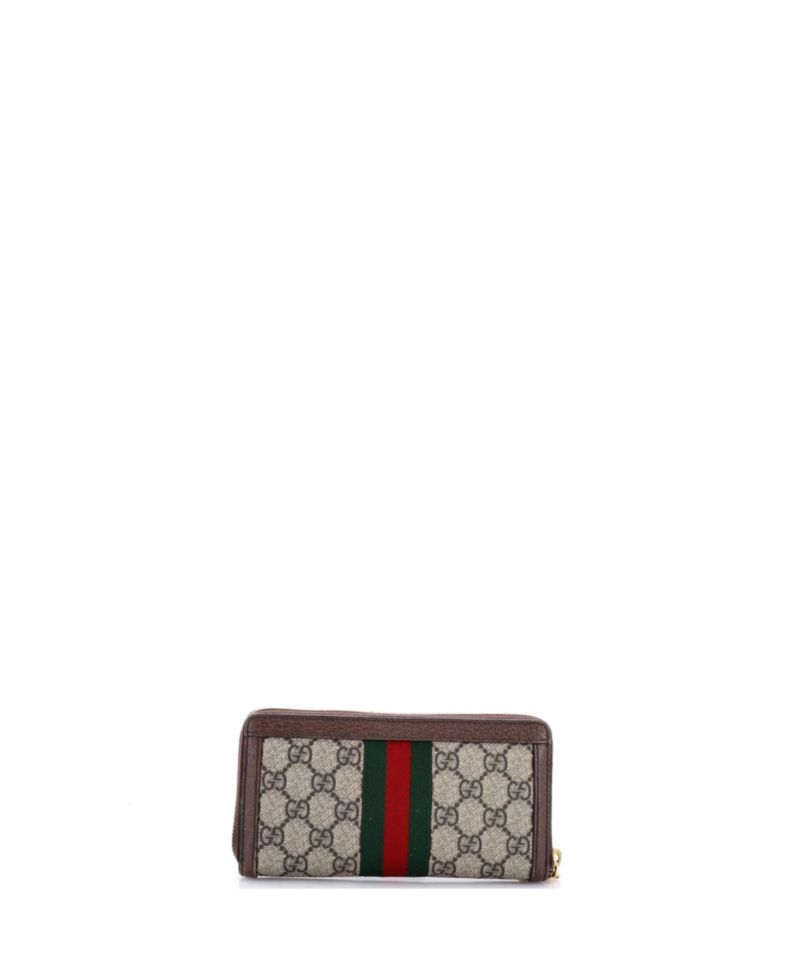 Ophidia Zip Around Wallet GG Coated Canvas