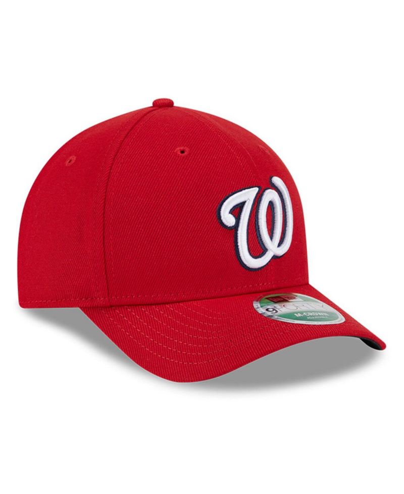 Men's Red Washington Nationals Player Replica 9FORTY Adjustable Hat