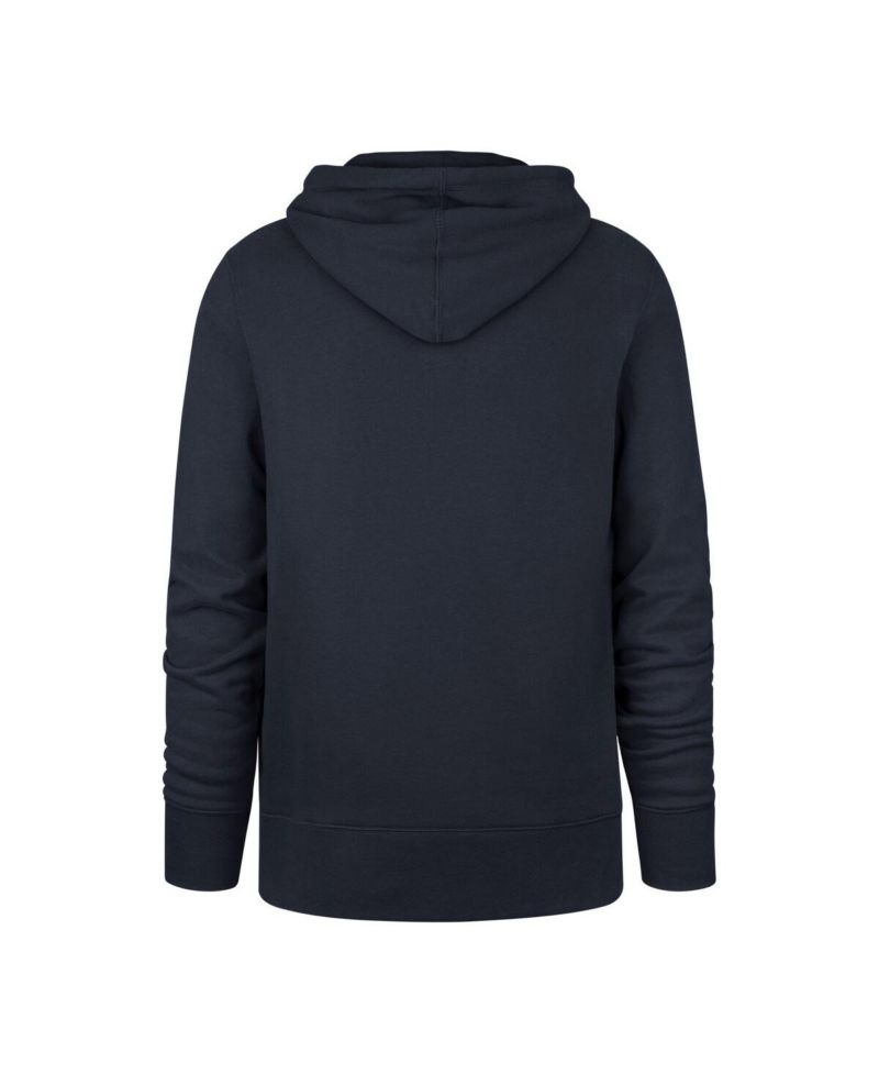 Men's Navy Houston Texans Packed House Headline Pullover Hoodie