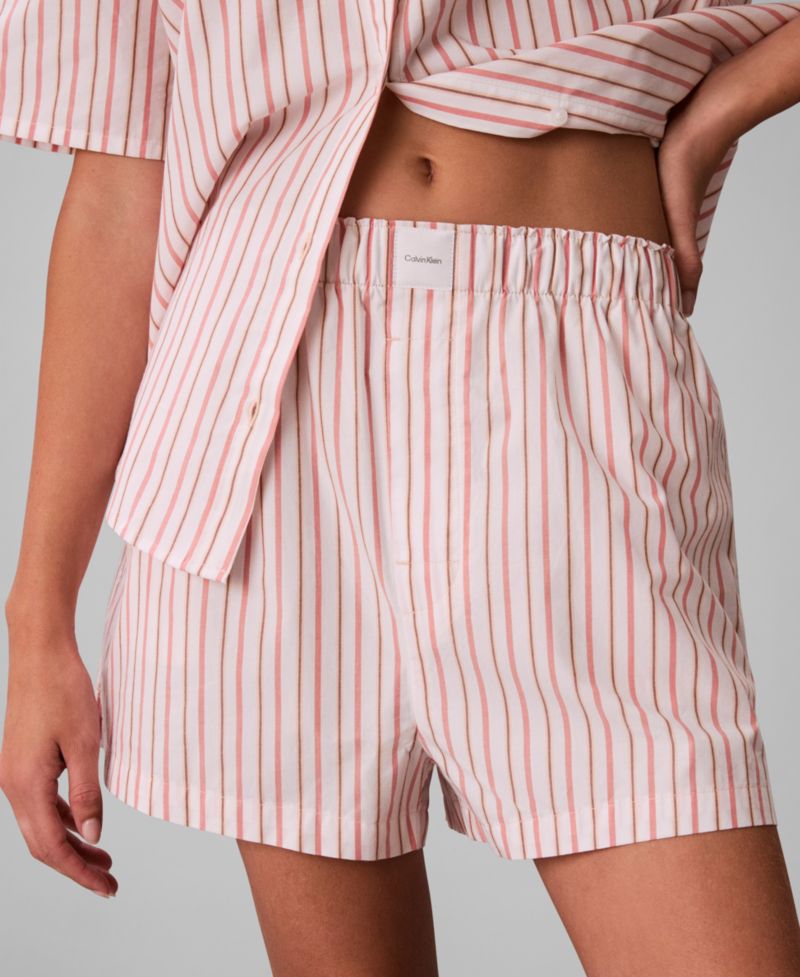 Women's Striped Pull-On Shorts QS7596
