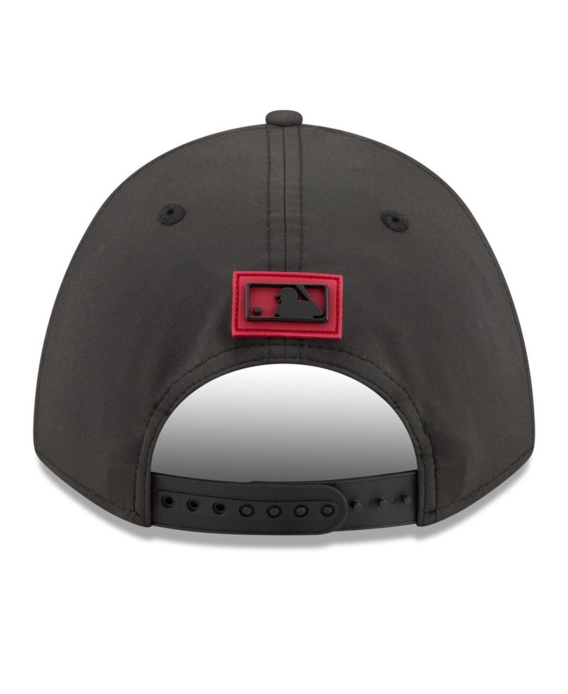 Men's Black Arizona Diamondbacks 2026 Clubhouse 9FORTY A-Frame Adjustable Hat