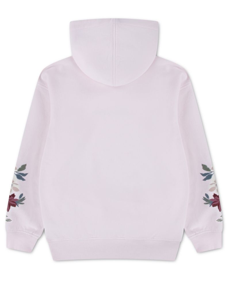 Girls' 5-16 Embroidered Legging Friendly Hoodie