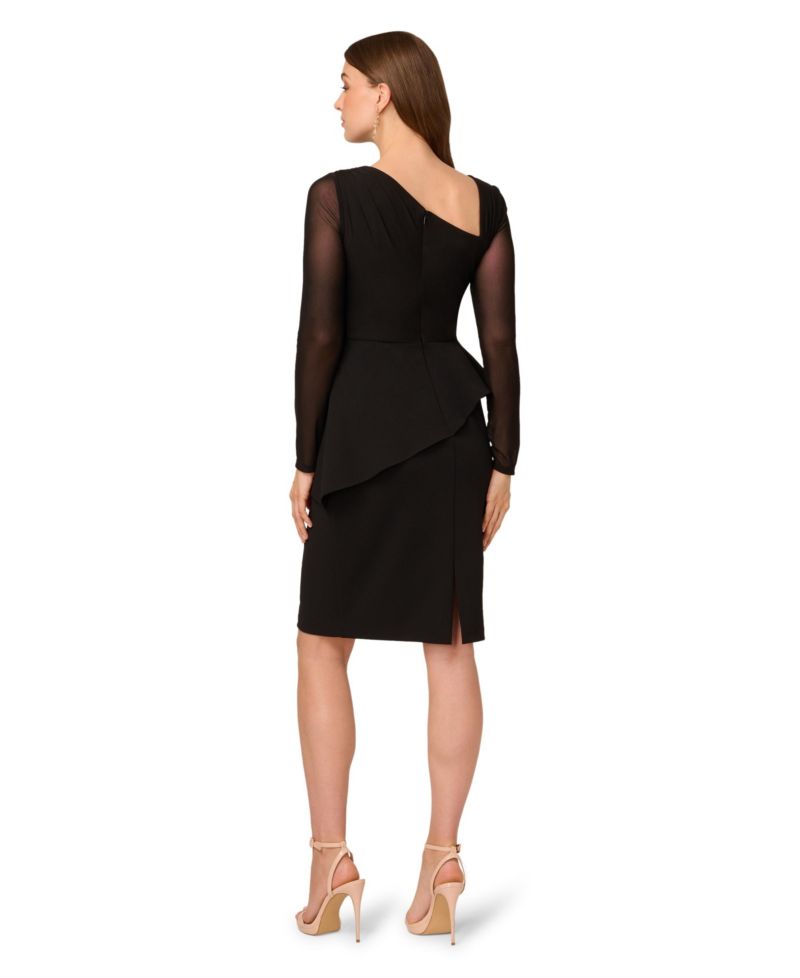 Women's Asymmetric Sheath Dress