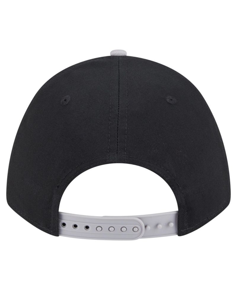 Men's Black/Gray Chicago White Sox Arch 9FORTY A-Frame M-Crown Adjustable Hat
