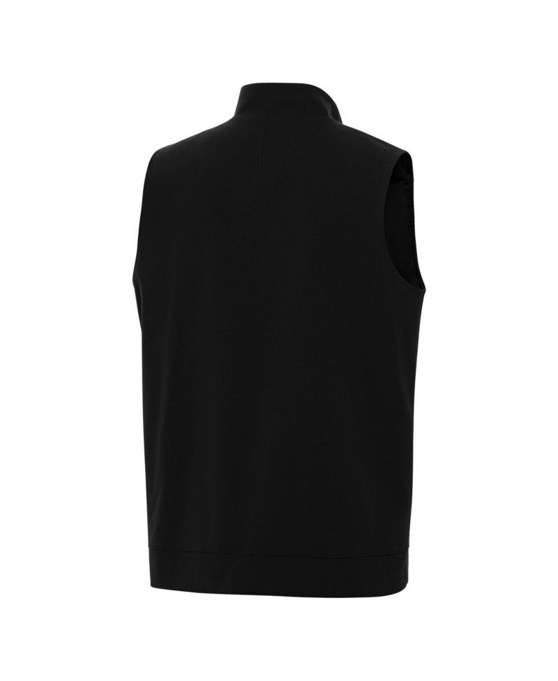 Men's Black Georgia Bulldogs Regard Full-Zip Vest