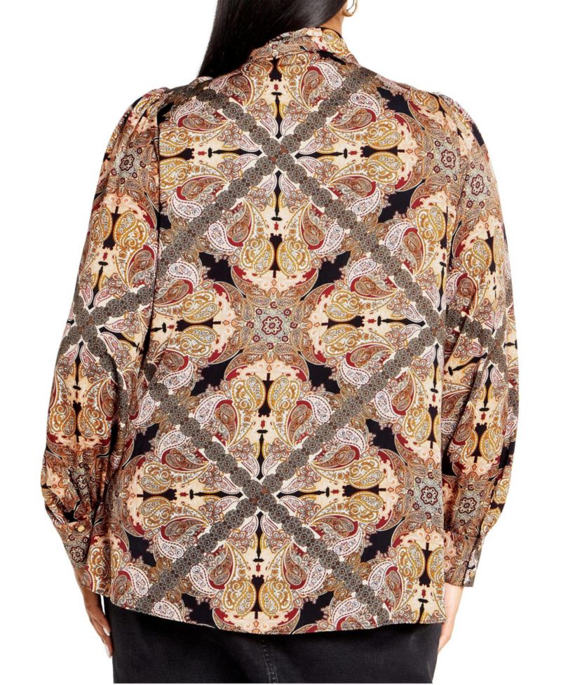 Plus Size Lucille Print Shirt