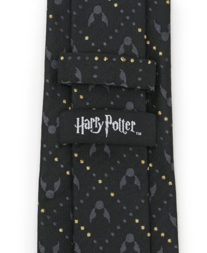 Men's Golden Snitch Silk Tie