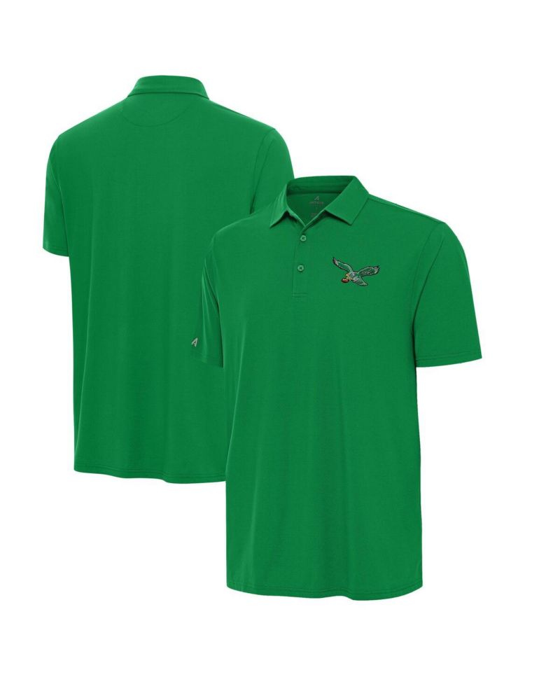 Men's Kelly Green Philadelphia Eagles Era Polo Shirt