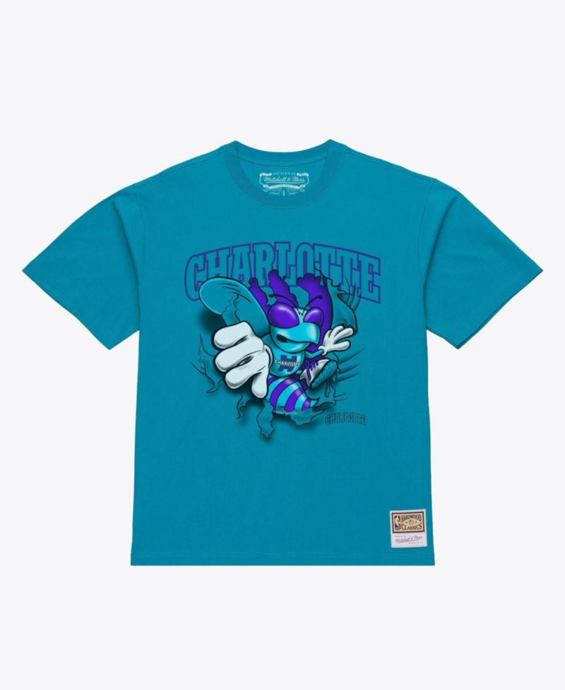 Men's Teal Charlotte Hornets Breakthrough T-Shirt