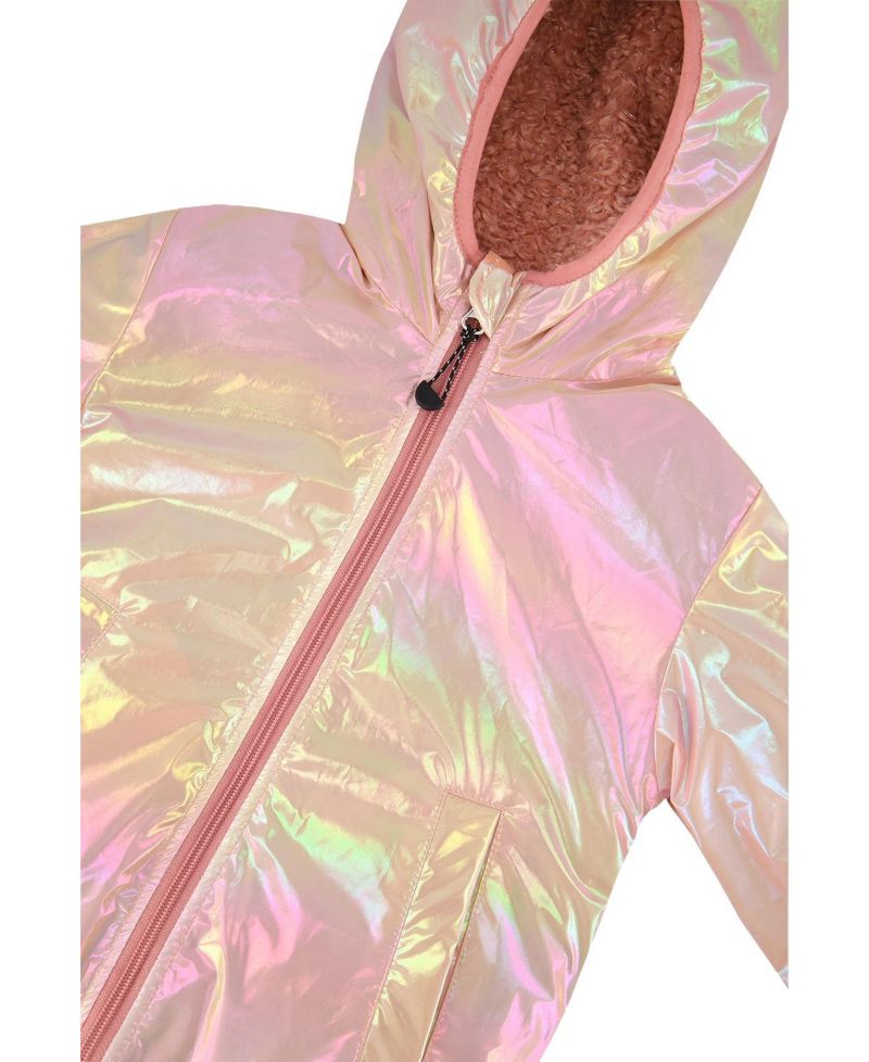 Baby Girls (12M - 24M) Reversible Mid-Season Jacket