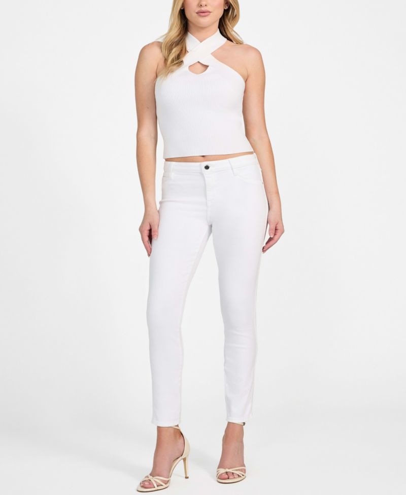 Женские сексуальные облегающие джинсы средней посадки Curve Skinny