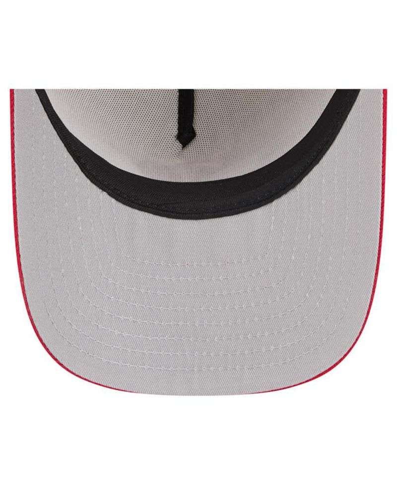 Men's Cream/Red Philadelphia Phillies Banner A-Frame 9FIFTY Trucker Snapback Hat