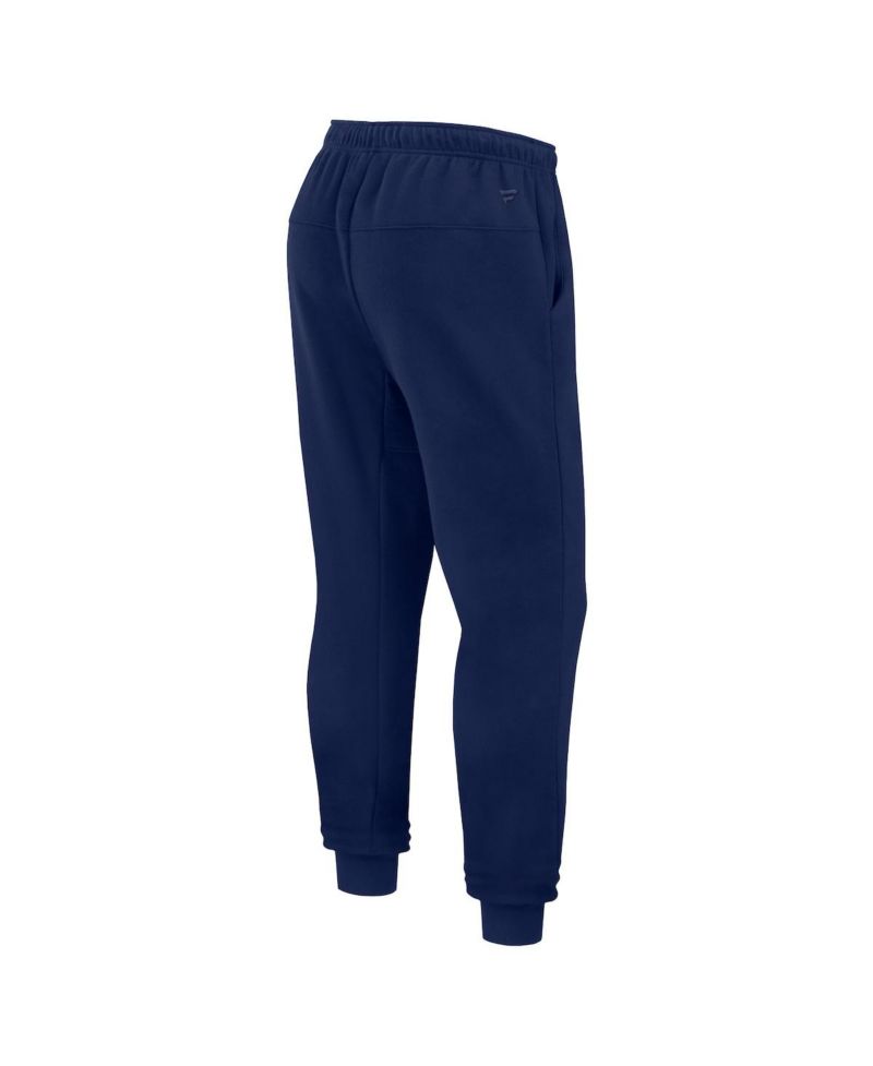 Men's and Women's Navy Atlanta Braves Super Soft Fleece Jogger