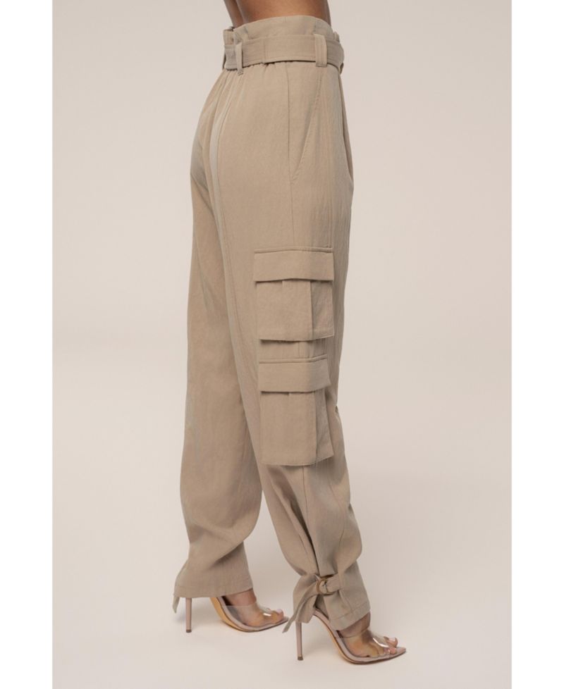 Women's Boundless Belted Cargo Pants