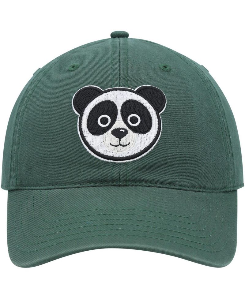 Men's Green Panda Dad Adjustable Hat