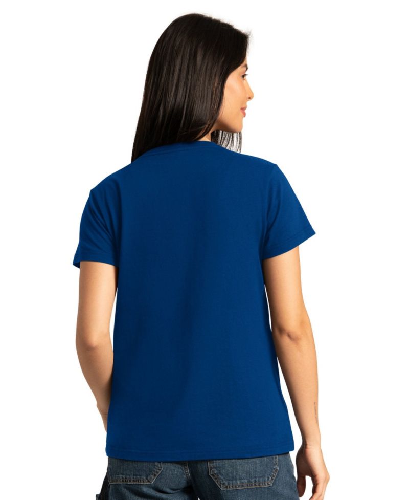 Women's Royal/Ash Indianapolis Colts Short Sleeve & Long Sleeve T-Shirt Combo Pack