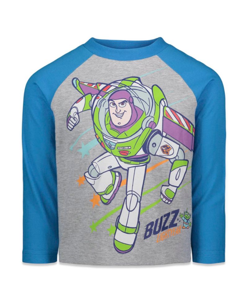 Toddler Boys 2T-5T 2-Piece Long Sleeve T-Shirts