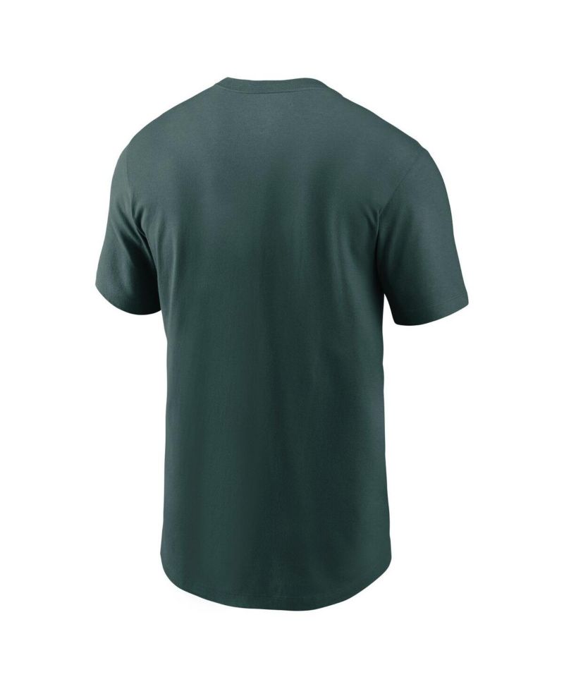 Men's Green Michigan State Spartans 2025 Courtside Basketball Performance T-Shirt
